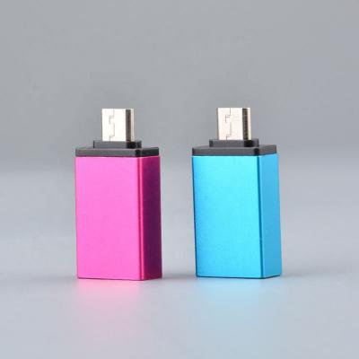 China Freeshipping Support Micro Phone Micro USB Interface OTG Adapter Data Connector USB 3.0 Male to Female USB OTG Adapter Converter for macbook for sale