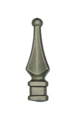 China Railheads / Wrought iron spearheads / Wrought iron components / Wrought iron ornament for sale