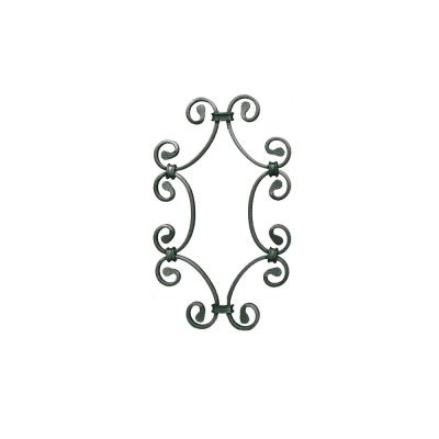 China Scroll rosette / Decorative wrought iron / Forged Ornamental Scrolls / Wrought iron scroll for sale