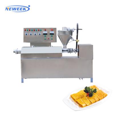 China food & Multifunctional Beverage Factory NEWEEK Soybean Meal Chunks Machine Zimbabwe Soybean Extruder Soybean Chunks Making Machinery for sale