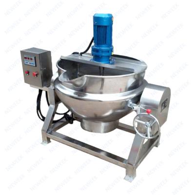 China food & Commercial Beverage Factory NEWEEK Large Biryani Cooking Large Pot Cooking Pots For Sale Double Jacketed Kettle for sale