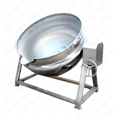 China food & Beverage Plant NEWEEK Commercial Electric Large Pot Cooking Beans Cooking Machine Electric Jacketed Kettle for sale