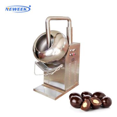 China food & Beverage Plant NEWEEK Small Nut Peanut Caramel Coating Machine for sale