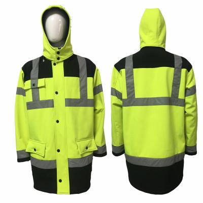 China Water Proof Visible China Manufacturer Custom Men High Flame Retardant Work Clothes Workwear Winters Jacket for sale