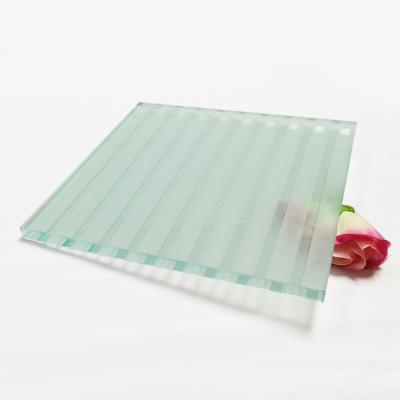 China Clear Tempered Safety Glass 3mm-19mm Frosted Toughened Glass Safety 3600mm×18000mm With Good Thermal Stability for sale