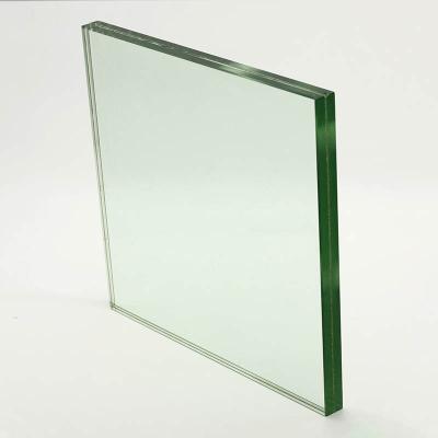 China Clear Float LED Laminated Glass EVA Film PVB Film 6.25mm 12.38mm Laminated Tempered Glass Bulletproof Laminated Clear Glass For Table for sale