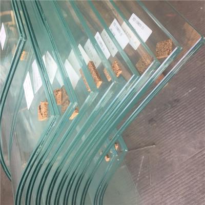 China 3D Curved Glass Building Hot Bending Clear Tempered Laminated Glass 6mm 8mm 9mm 10mm Clear Toughened Glass Curved Annealed Glass for sale