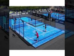 Outdoor indoor Padel Court Panoramic and Classic