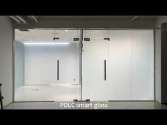 Privacy Protection PDLC Smart Glass and PDLC Self-adhesive Film