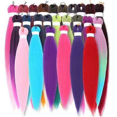 China Fashion Wholesale Synthetic Hair Super Jumbo Braids Yaki Texture Ombre Hair Jumbo Braiding Extensions For Woman for sale