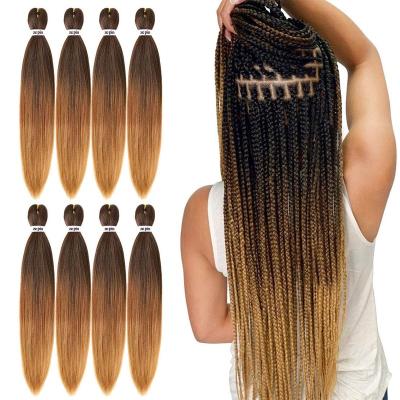 China Fashion Pre Stretched Jumbo Braid Hair Easy Ombre Braiding Hair For Wholesale Cheap Best Synthetic Pre Stretched Hair Braids for sale