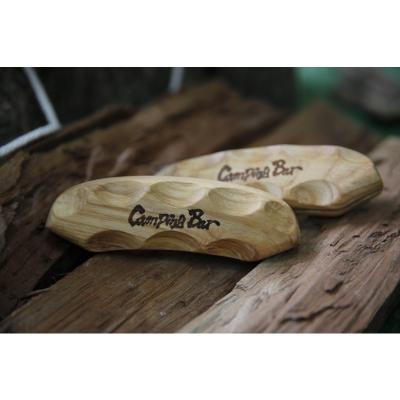 China Outdoor Camping Raising Outdoor Bakeware Wooden Handle Accessories Bakeware Moving Handle for sale