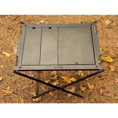 China Outdoor Camping Hiking Accessories Steel Travel Raven Camping SS41 Camp Table Picnic Table for sale