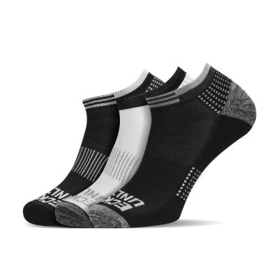 China VCANFASHION QUICK DRY black style sporty socks gray white cheap men cotton base material ankle socks for sale