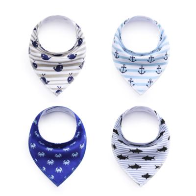 China Wholesale Dummy VCANFASHION Cotton Pattern Bandana Washable Cute Good Quality Baby Bibs Customized for sale