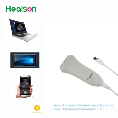 中国 Healson ultrasound linear probe echo machine diagnostic ultrasound 110g/portable musculoskeletal ultrasound machine 販売のため