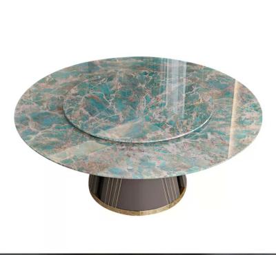 China Italian modern marble luxury marble dining table stone esstisch set luxury dining table goods for sale