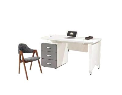 China White High Gloss Furniture Home Office Computer Laptop Computer Laptop Table for sale