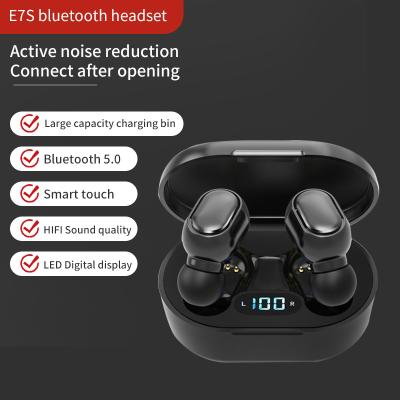 China Best Selling Magnetic Suction Bass Earphone Sports E7S Earbuds Amazon Radio Headphones BT 5.0 Perfect Sound Factory for sale