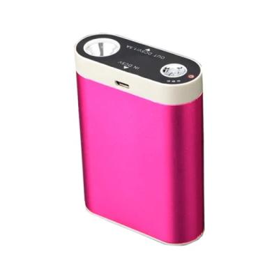 China With Super Bright LED Torch 2020 Gifts 6600mAh USB Handheld Hand Warmer Mobile Charger With LED Torch Rechargeable Hand Warmer Mini Power Bank for sale