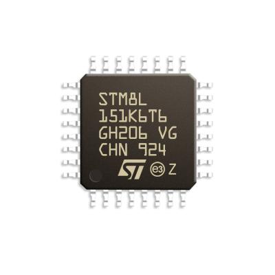 China New standard original STM8L151K6T6 microcontroller electronic components LQFP32 MCU STM8L151K6T6 online integrated circuits for sale