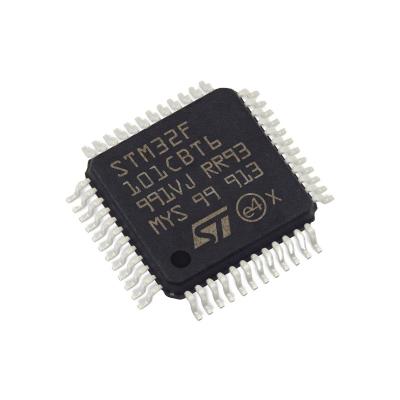 China New standard original STM32F100CBT6 STM32F100 LQFP48 controller IC support BOM order quote for sale