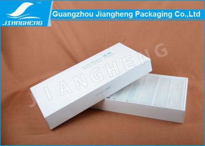 China Lightweight Essential Oil Packaging Boxes Coated Paper With Partitions for sale