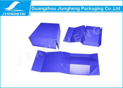 China Handmade Small Folding Packing Boxes , Cardboard Shoes Packaging Boxes for sale