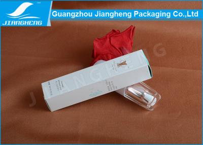 China Eco - Friendly Simple Printed Paper Packing Box With Logo Slivery Hot Stamping for sale