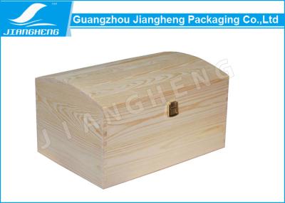 China Customized Original Colour Wooden Gift Box No Printing For Keepsake Packaging for sale