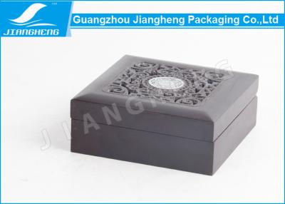 China Classical Style Square Wooden Gift Box For Bracelet Jewelry / Perfume / Watch for sale