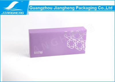 China Customized Cosmetic Art Paper / Cardboard Packaging Boxes With White EVA Insert for sale