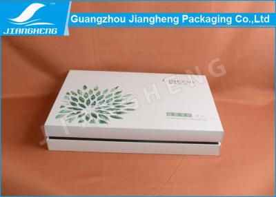 China Beautiful Silver Paper Printing Cardboard Gift Set Packaging Boxes For Cosmetics for sale