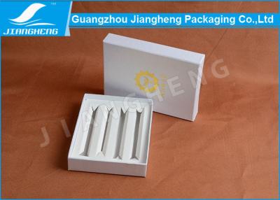 China Pearly Paper Perfume Packaging Boxes With Insert 4 * 10ml Perfume Bottles for sale