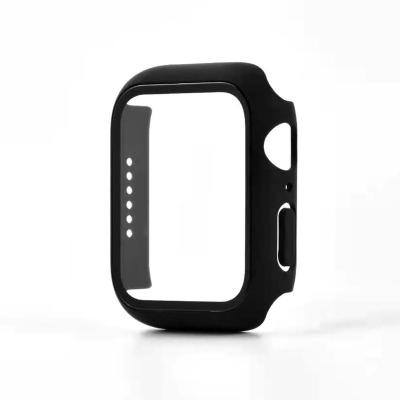 China Newest Keepwin Luxury Waterproof Clear Silicone Smart Watch 20 24mm Strap Cover Replacement Watch Band Case For Apple Watch 38 40 42 44mm for sale