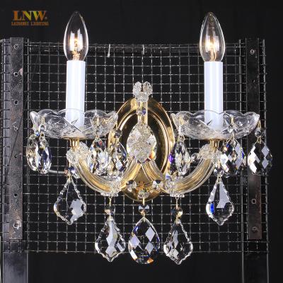 China Traditional Candle Holders Crystal Chandelier Maria Theresa Chandelier Hotel Modern Large Crystal Lighting Crystal Pendant Light Wall Decorative for sale