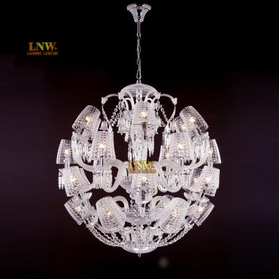 China Atmosphere Crystal Chandelier Crystal Clear Chrome Crystal Lighting Traditional Modern Ceiling Chandelier Light for sale