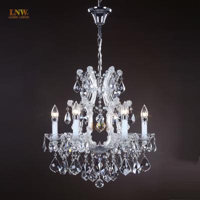 China New Maria Theresa Chandelier 6 Lights K9 Chandelier Traditional Crystal Ceiling Lamp Crystal Chandelier for sale