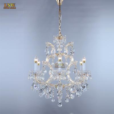 China New Maria Theresa Chandelier Villa Contemporary Chandelier LED Crystal Lamp Crystal Chandelier for sale