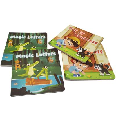 China paper & Inexpensive Custom Low Cardboard Kids Advice Book Custom Printing Service Min Print Book Hard Cover Usborne for sale