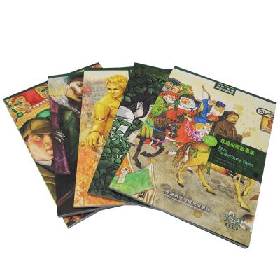 China paper & Hardboard Islamic Children's Fiction Paperback Book Printing Islamic Children Reading Bulk Books Set Printing for sale