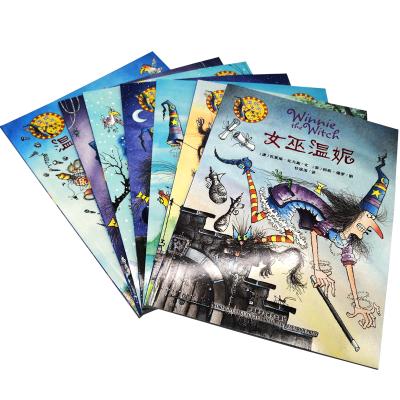 China paper & Cardboard Paperback Chinese Children's Book Printing Customized Cost Bespoke Coloring Book Stories Printing for sale