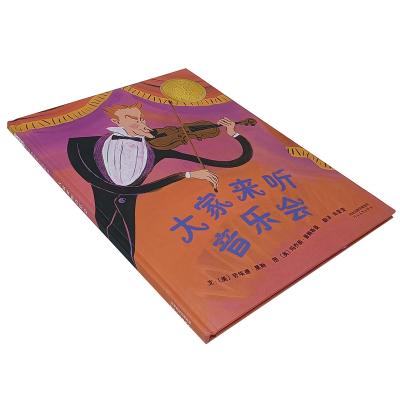 China paper & Custom Hardcover Cardboard Book Children Printing Cheap Color Children's Story Learning Book Set Printing Wholesale for sale