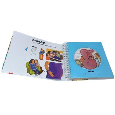 China paper & Cardboard OEM Pdf Accept Illustrated Spiral Binding Hardcover Printing English Books Print For Children In China for sale