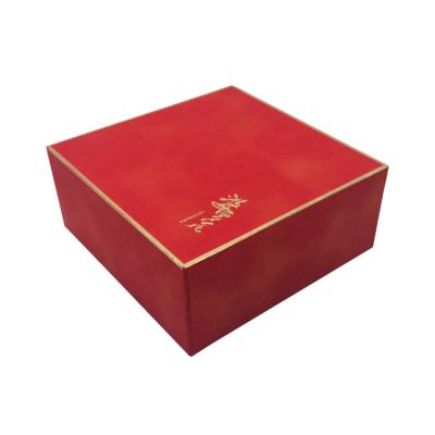 China Gift & Wholesale Printed Cardboard Paper Craft Lid Box Square Removable Gift Packaging Box for sale