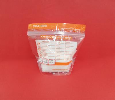 China Recyclable High Quality Clear Plastic Bag Stand Up Pouch Microwave Resealable Plastic Packaging Bags For Food Steaming for sale