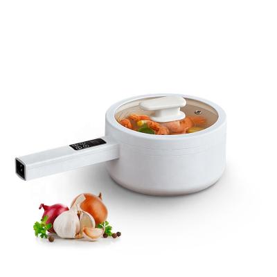 China Outdoor Personal Temperature Control Mini Hot Pot Cooker Electric Cooking Pot Restaurant with Muti-function for sale