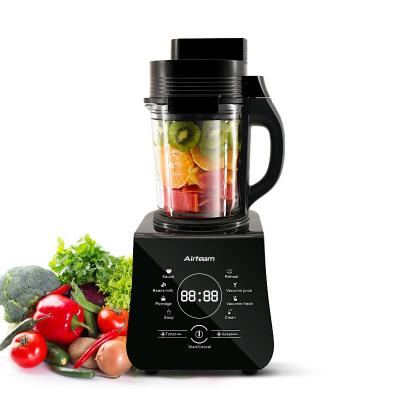 China Factory price multifunctional BLDC noice vacuum blender 21000rmp low speed food processor 21000rmp mode design with touch screen for sale