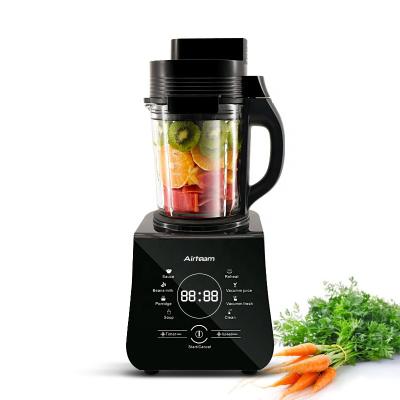 China Multifunctional Powerful Professional High Speed ​​1200W Blender, Low Noice Vacuum Blender for Shakes and Smoothies, Juices, Soups, Oatmeal for sale