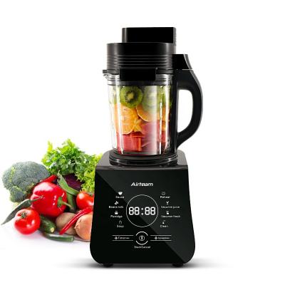 China Multifunctional Stand Blender Smoothie Maker, Smoothie Blender BLDC Vacuum Blender 1200W High Performance Low Noice Blender With Heat Function for sale